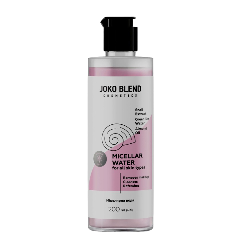 Мицеллярная вода с экстрактом улитки Joko Blend, 200 мл